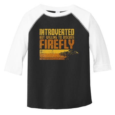 Vintage Introverted Browncoat Firefly Space Sci Fi Toddler Fine Jersey T-Shirt