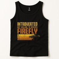 Vintage Introverted Browncoat Firefly Space Sci Fi Tank Top