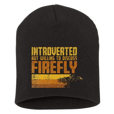 Vintage Introverted Browncoat Firefly Space Sci Fi Short Acrylic Beanie