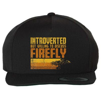 Vintage Introverted Browncoat Firefly Space Sci Fi Wool Snapback Cap