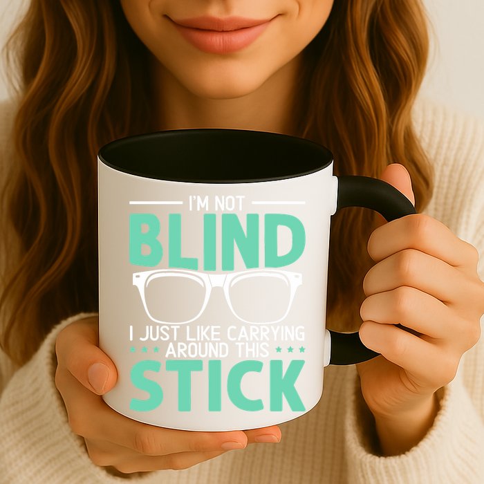Visually Impaired Braille Visual Blind Awareness Mug