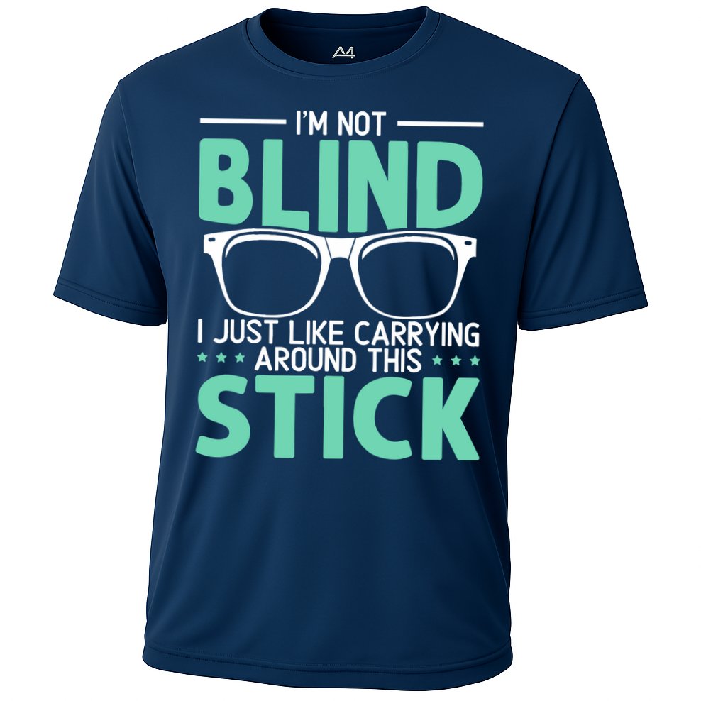 Visually Impaired Braille Visual Blind Awareness Performance Shirt
