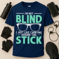 Visually Impaired Braille Visual Blind Awareness Performance Shirt