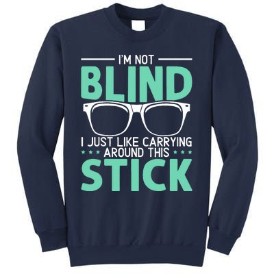 Visually Impaired Braille Visual Blind Awareness Sweatshirt