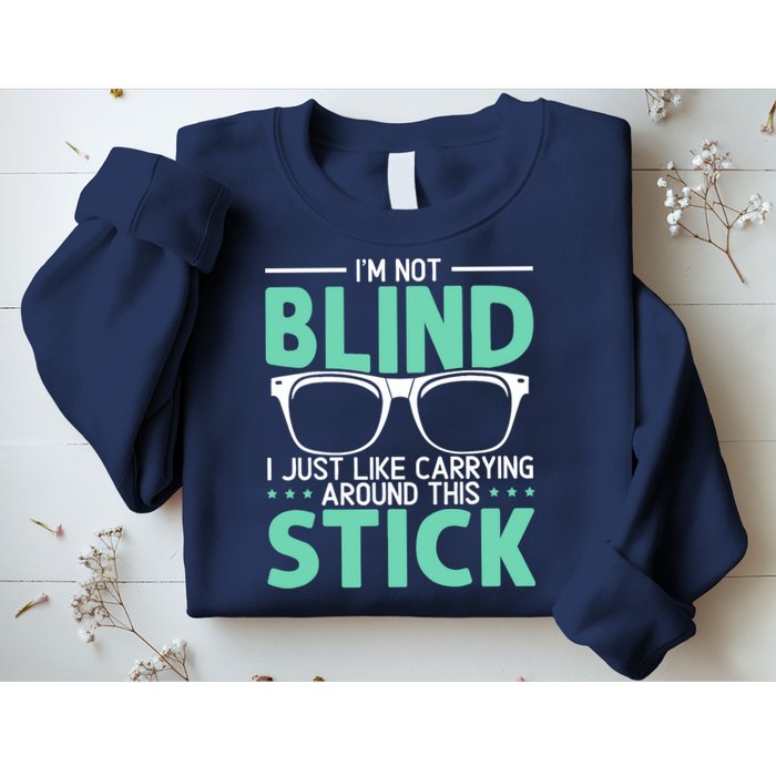 Visually Impaired Braille Visual Blind Awareness Sweatshirt