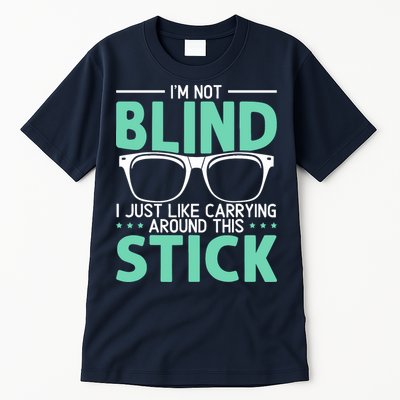 Visually Impaired Braille Visual Blind Awareness Tall T-Shirt