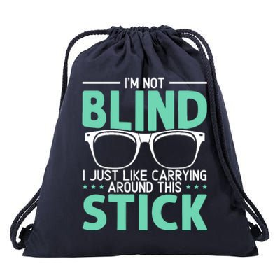 Visually Impaired Braille Visual Blind Awareness Drawstring Bag