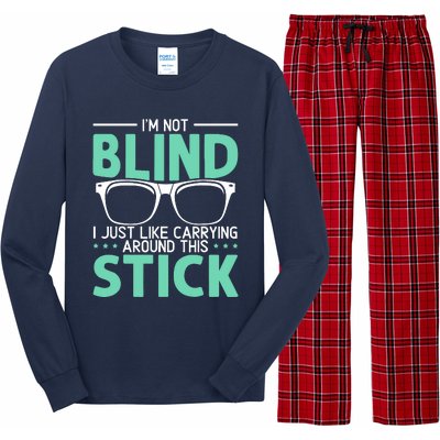 Visually Impaired Braille Visual Blind Awareness Long Sleeve Pajama Set