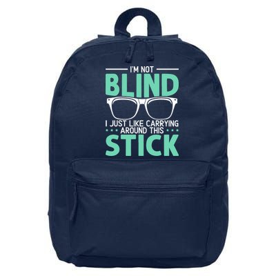 Visually Impaired Braille Visual Blind Awareness 16 in Basic Backpack