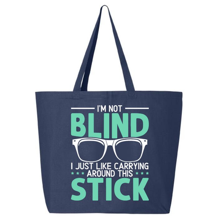 Visually Impaired Braille Visual Blind Awareness 25L Jumbo Tote