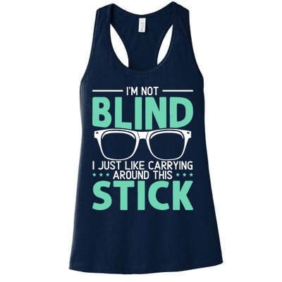 Visually Impaired Braille Visual Blind Awareness Womens Tank Top