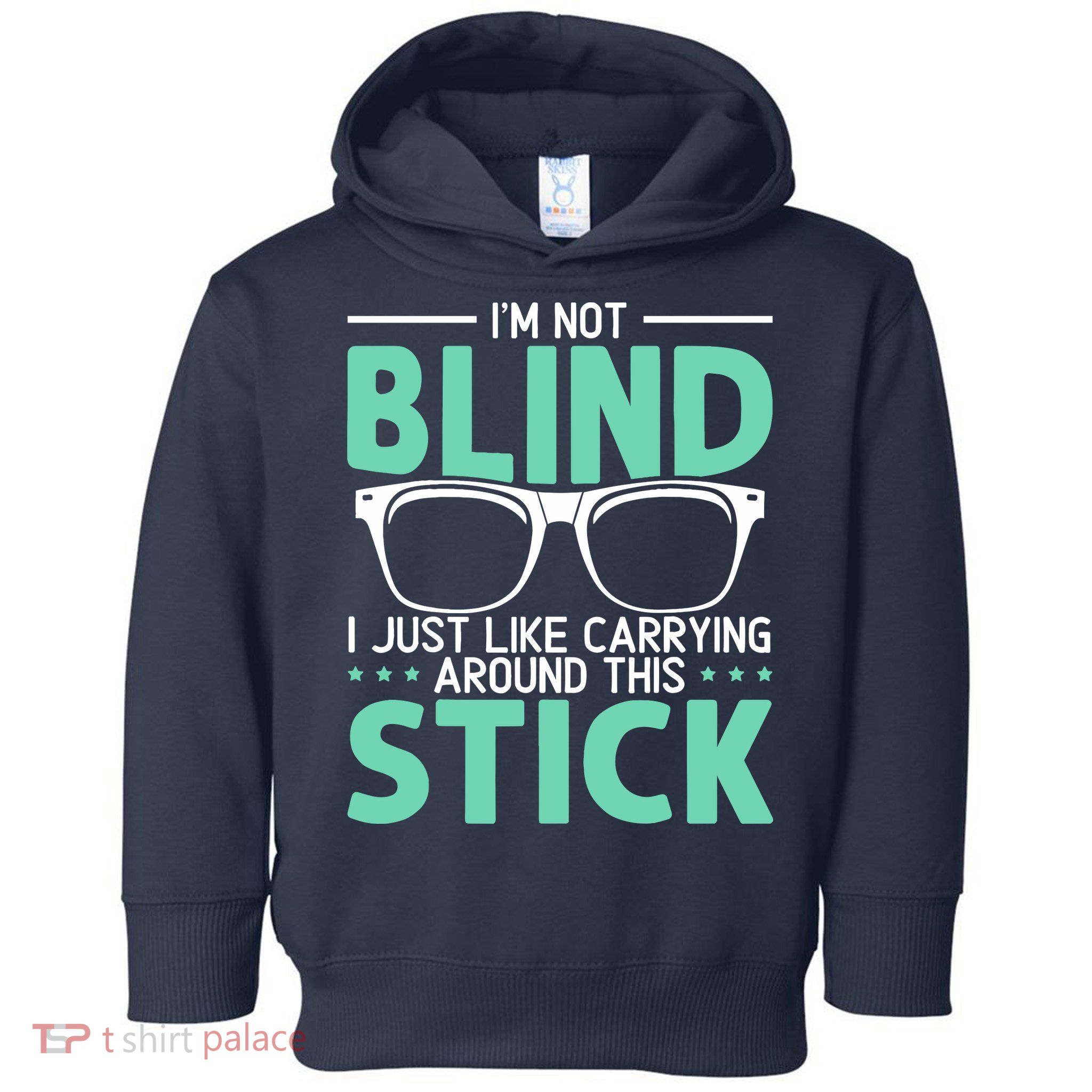 Visually Impaired Braille Visual Blind Awareness Toddler Hoodie
