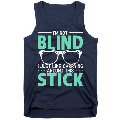 Visually Impaired Braille Visual Blind Awareness Tank Top