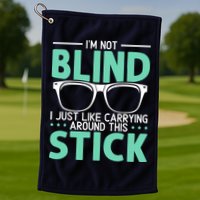 Visually Impaired Braille Visual Blind Awareness Golf Towel