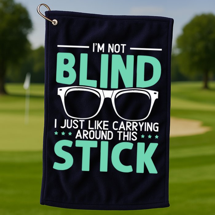 Visually Impaired Braille Visual Blind Awareness Golf Towel