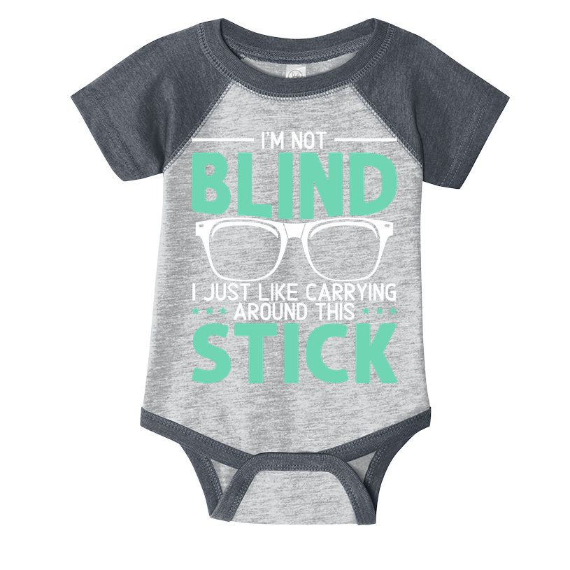 Visually Impaired Braille Visual Blind Awareness Infant Baby Jersey Bodysuit