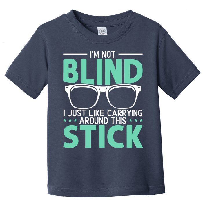 Visually Impaired Braille Visual Blind Awareness Toddler T-Shirt