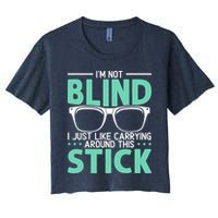 Visually Impaired Braille Visual Blind Awareness Crop Top