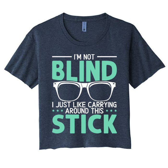 Visually Impaired Braille Visual Blind Awareness Crop Top