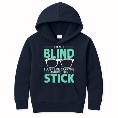Visually Impaired Braille Visual Blind Awareness Kids Hoodie