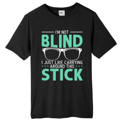 Visually Impaired Braille Visual Blind Awareness Tall Fusion ChromaSoft Performance T-Shirt