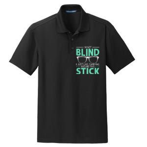 Visually Impaired Braille Visual Blind Awareness Dry Zone Grid Polo