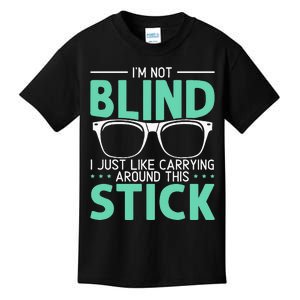 Visually Impaired Braille Visual Blind Awareness Kids T-Shirt