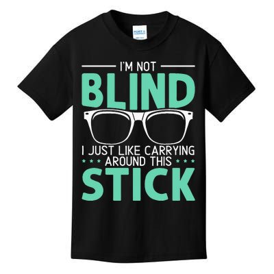 Visually Impaired Braille Visual Blind Awareness Kids T-Shirt