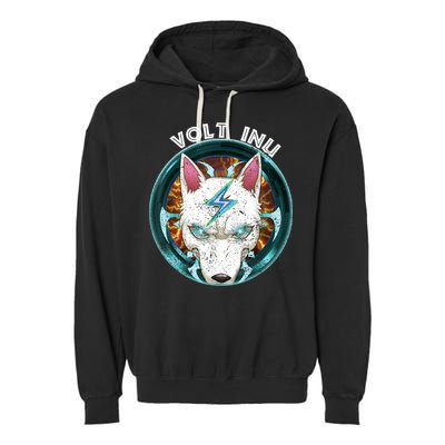 Volt Inu Crypto Token Cryptocurrency Wallet Volt Inu Garment-Dyed Fleece Hoodie
