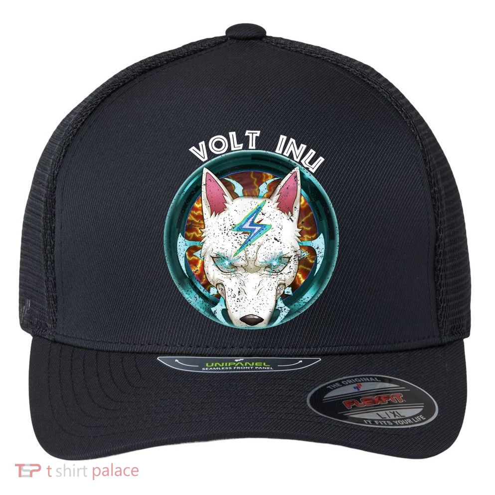 Volt Inu Crypto Token Cryptocurrency Wallet Volt Inu Flexfit Unipanel Trucker Cap