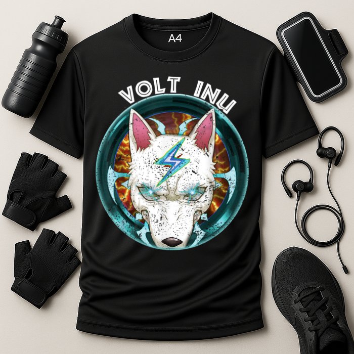Volt Inu Crypto Token Cryptocurrency Wallet Volt Inu Performance Shirt