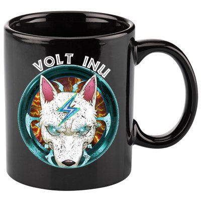 Volt Inu Crypto Token Cryptocurrency Wallet Volt Inu 11oz C Handle Ceramic Mug