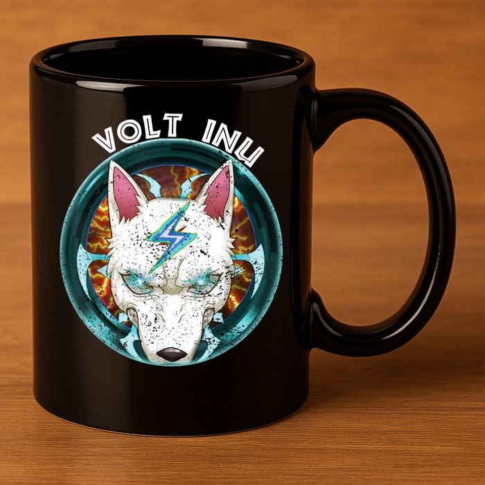 Volt Inu Crypto Token Cryptocurrency Wallet Volt Inu 11oz C Handle Ceramic Mug