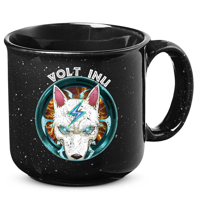Volt Inu Crypto Token Cryptocurrency Wallet Volt Inu 15oz Campfire Ceramic Mug