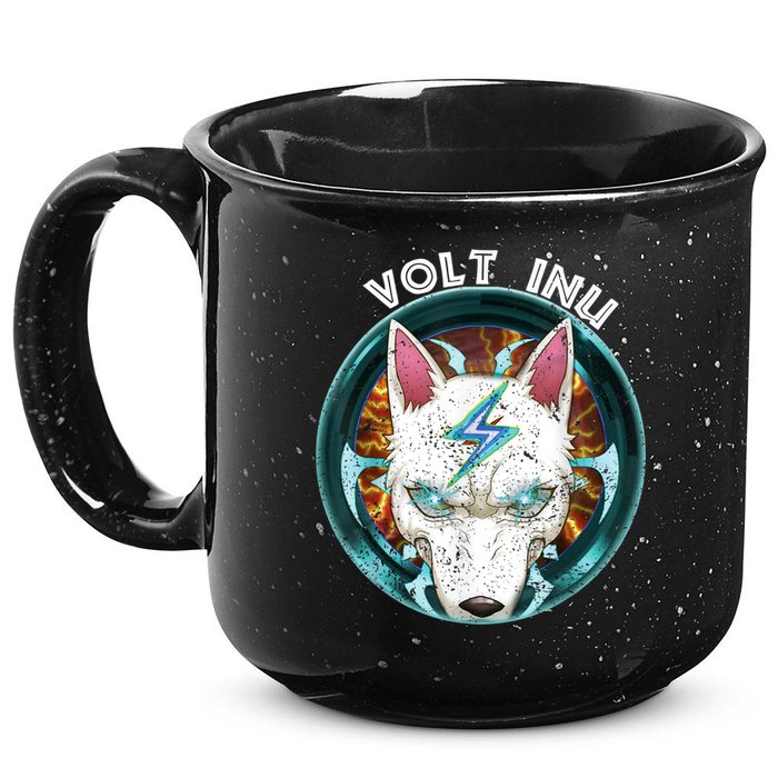 Volt Inu Crypto Token Cryptocurrency Wallet Volt Inu 15oz Campfire Ceramic Mug