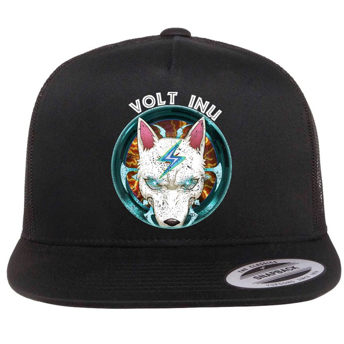 Volt Inu Crypto Token Cryptocurrency Wallet Volt Inu Flat Bill Trucker Hat