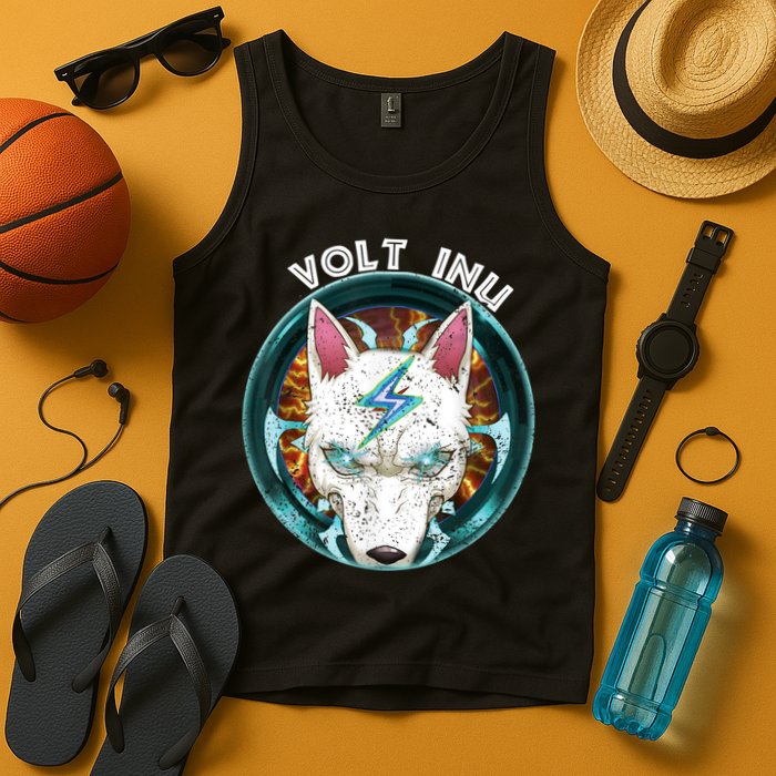 Volt Inu Crypto Token Cryptocurrency Wallet Volt Inu Tank Top