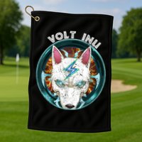 Volt Inu Crypto Token Cryptocurrency Wallet Volt Inu Golf Towel