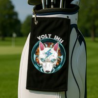 Volt Inu Crypto Token Cryptocurrency Wallet Volt Inu Golf Towel