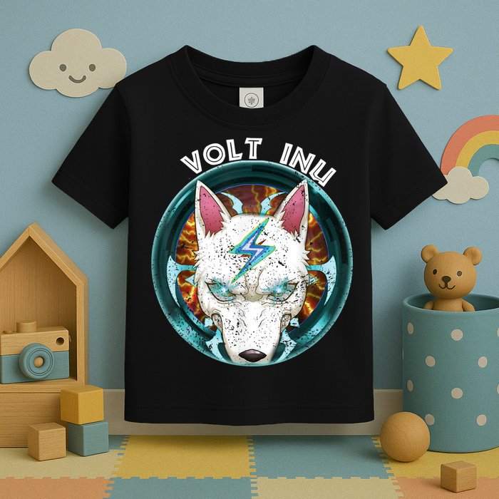 Volt Inu Crypto Token Cryptocurrency Wallet Volt Inu Toddler T-Shirt