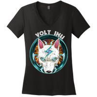 Volt Inu Crypto Token Cryptocurrency Wallet Volt Inu Women's V-Neck T-Shirt