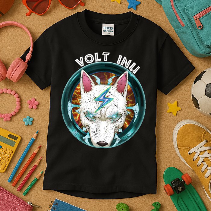 Volt Inu Crypto Token Cryptocurrency Wallet Volt Inu Kids T-Shirt