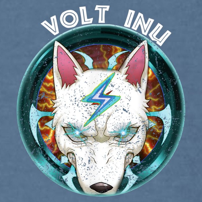 Volt Inu Crypto Token Cryptocurrency Wallet Volt Inu Garment-Dyed Sweatshirt