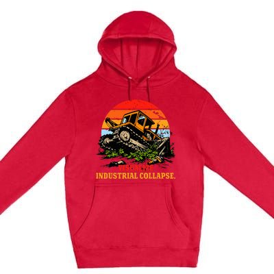 Visualize Industrial Collapse Premium Pullover Hoodie