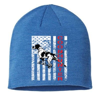 Vintage Inspired Coon Hunter Funny Gift For Raccoon Hunters Sustainable Beanie