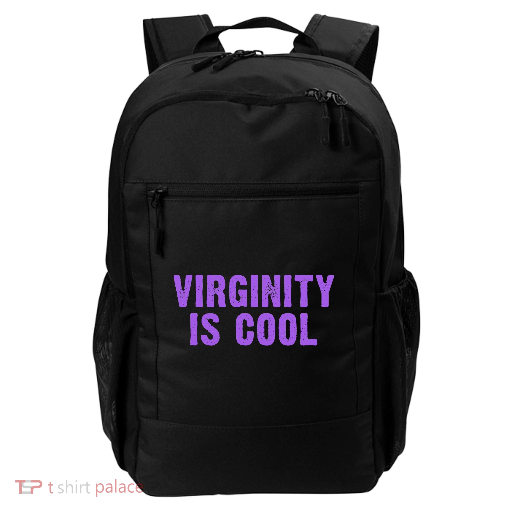 Virginity Is Cool, Rock This Funny Virgin Fashion Daily Commute Backpack