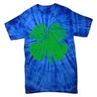 Vintage Irish Clover St Patrick's Day Lucky Graphic Gift Tie-Dye T-Shirt