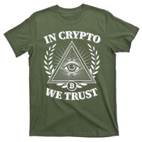 Vintage In Crypto We Trust Eye Of Providence T-Shirt