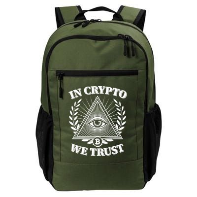 Vintage In Crypto We Trust Eye Of Providence Backpack