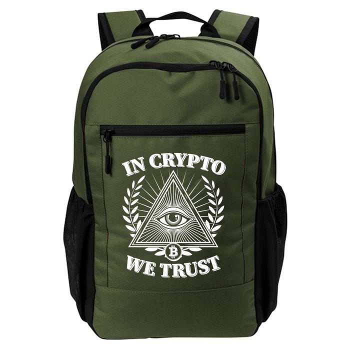 Vintage In Crypto We Trust Eye Of Providence Backpack